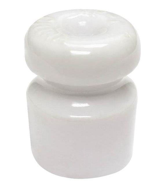 Zareba WP-5E/07089-96 Single Groove Wood Post Ceramic Insulator, White