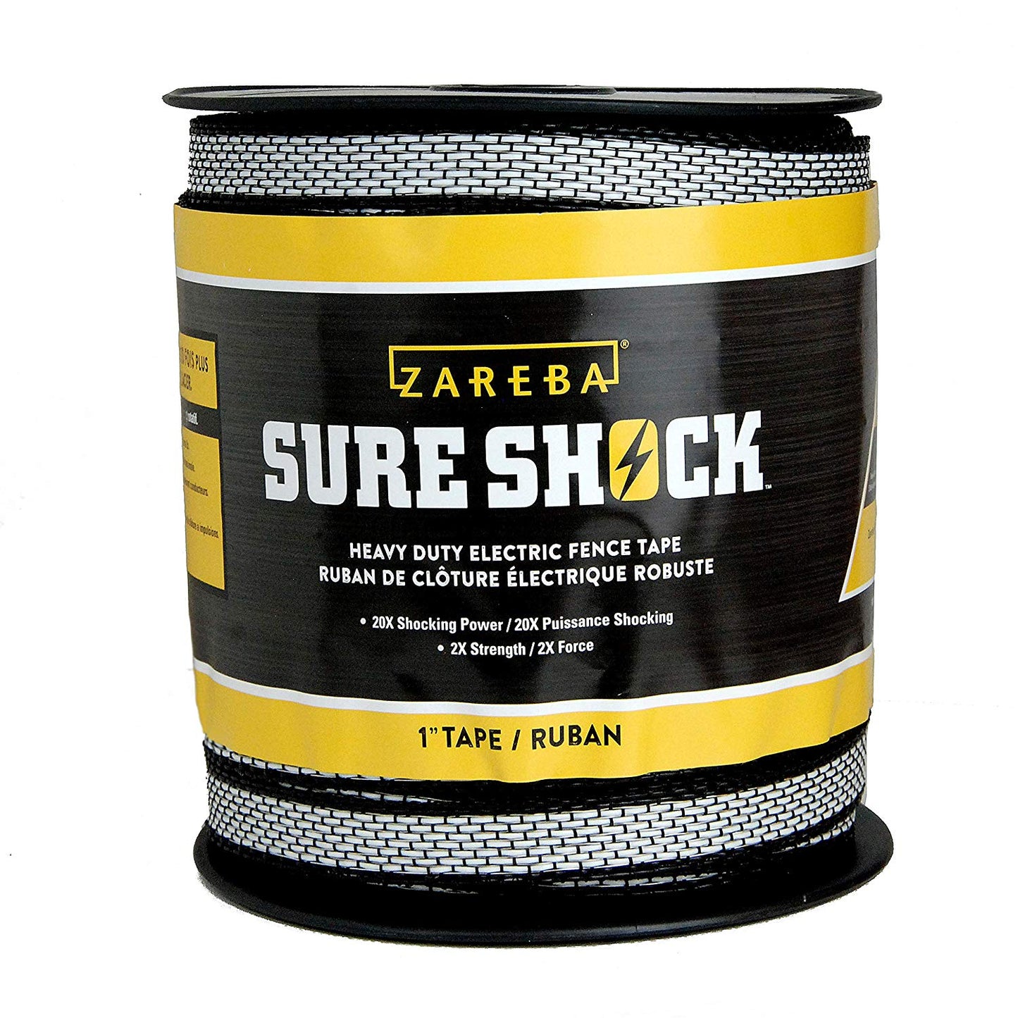 Zareba HDT500W1-Z Heavy Duty Polytape, Aluminum