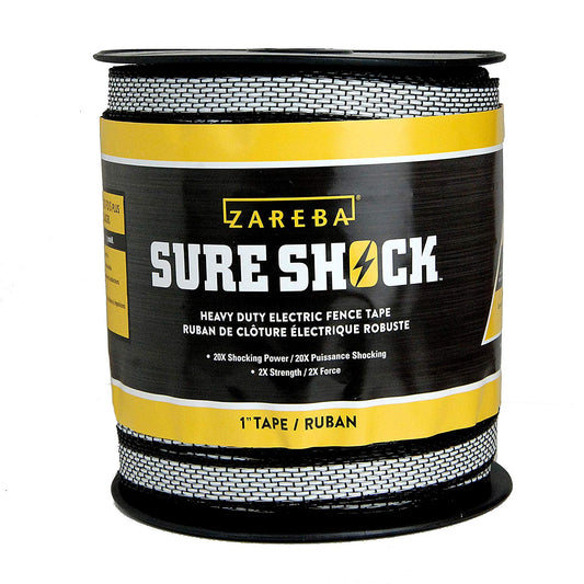 Zareba HDT500W1-Z Heavy Duty Polytape, Aluminum