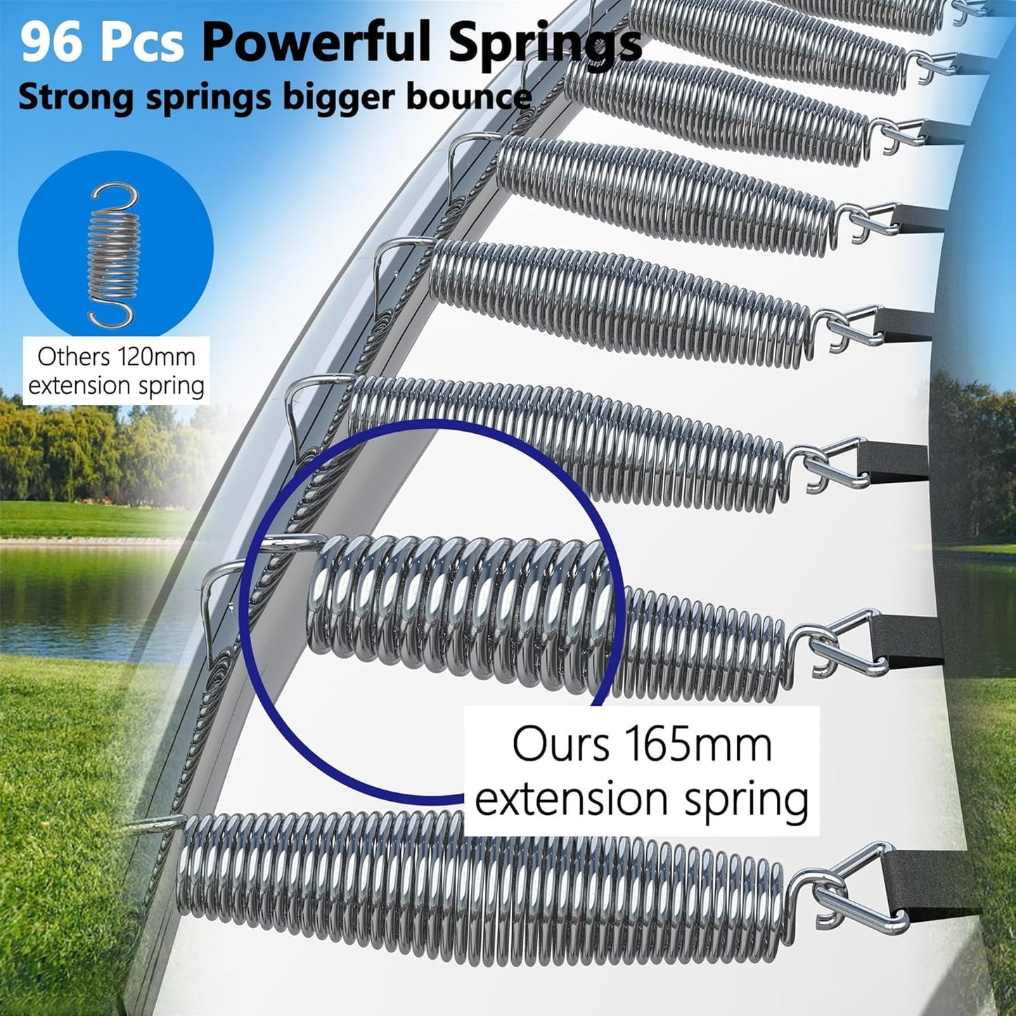 16FT Pumpkin Tranpoline for Adults Kids Tranpoline with Basketball Hoop, Outdoor Recreational Tranpolines, Fully Galvanized Anti-Rust Coating,Recreational Trampolines with Ladder